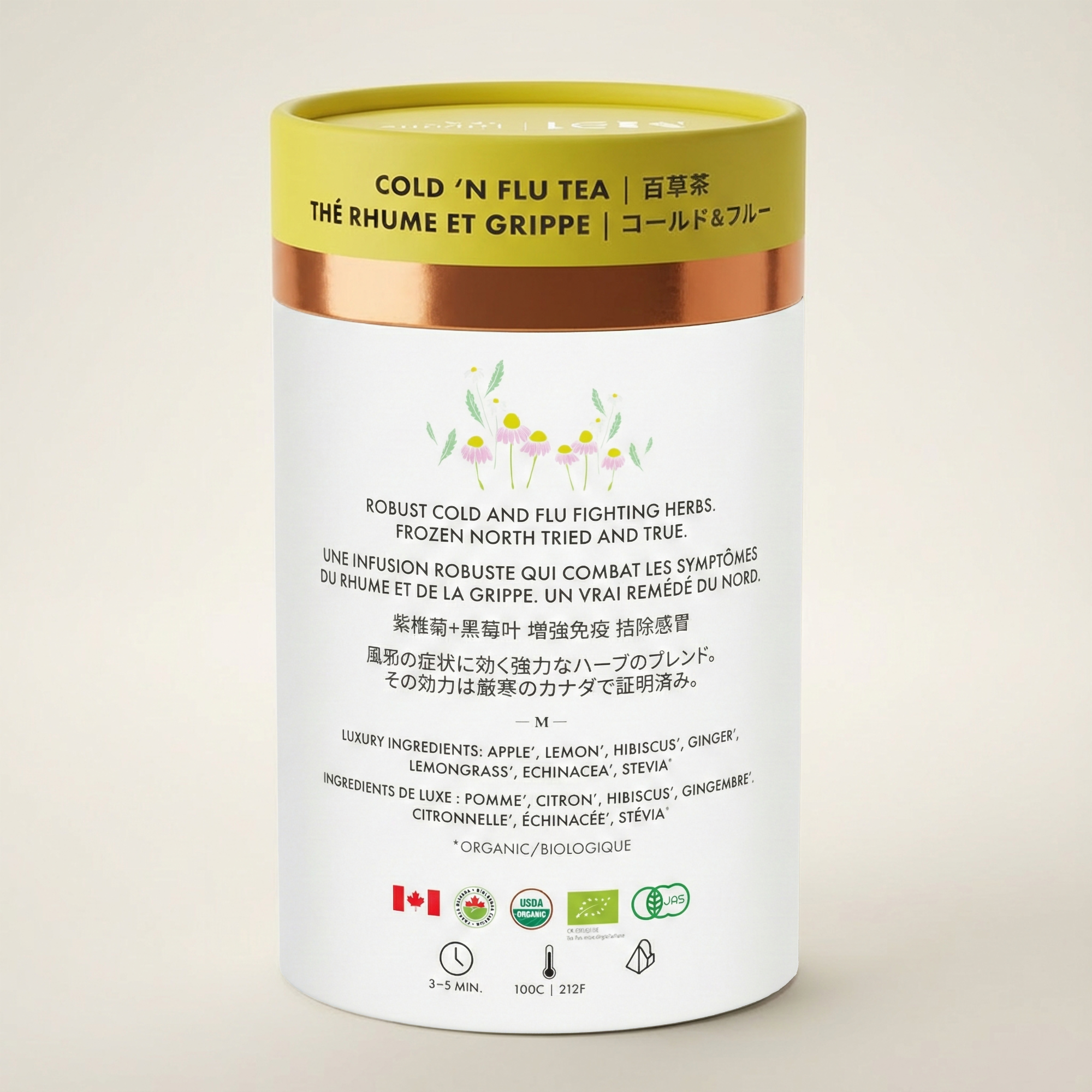 Echinacea Apple Lemon Tea | Organic