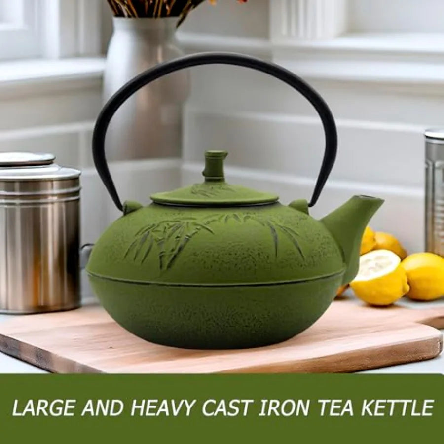 Heavy Cast Iron Teapot w/ Infuser – 2500ml