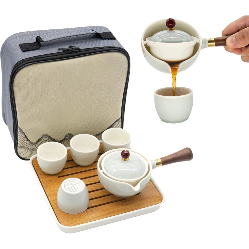 Portable Kung Fu Tea Set w/ Infuser
