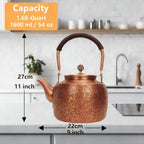Pure Copper Teapot – 1600ml