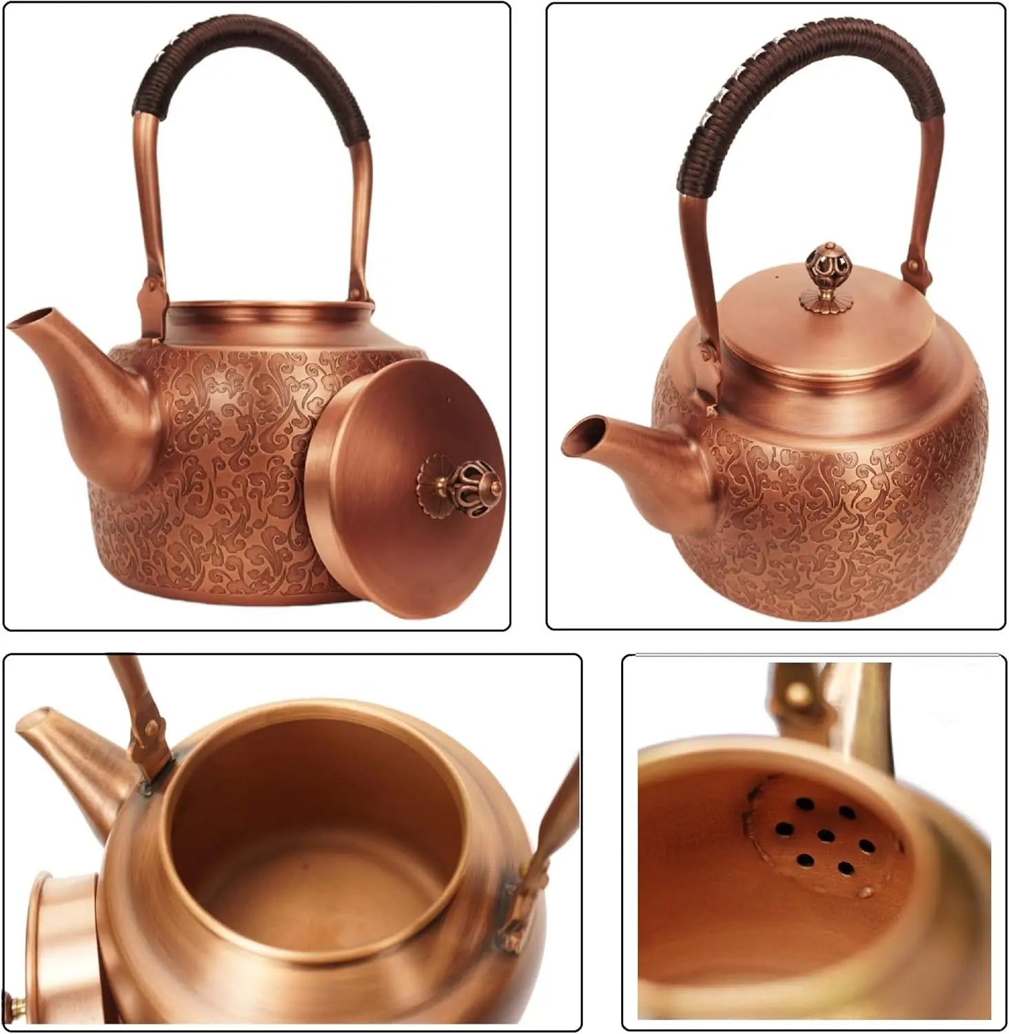 Pure Copper Teapot – 1600ml