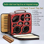 Travel Tea Set w/ Tray & Infuser – 12pc