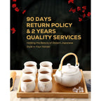 Japanese Tea Set w/ Teapot & 6 Cups