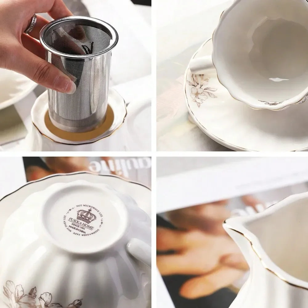 British Royal Tea Set for 6 – 8oz Cups