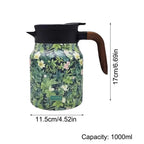 Vintage Floral Tea Thermos w/ Infuser – 1000ML