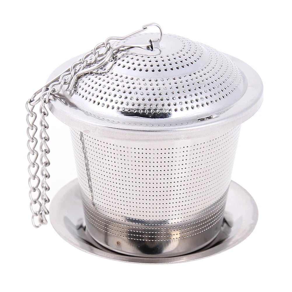 Fine Mesh Tea Infuser w/ Chain Hook