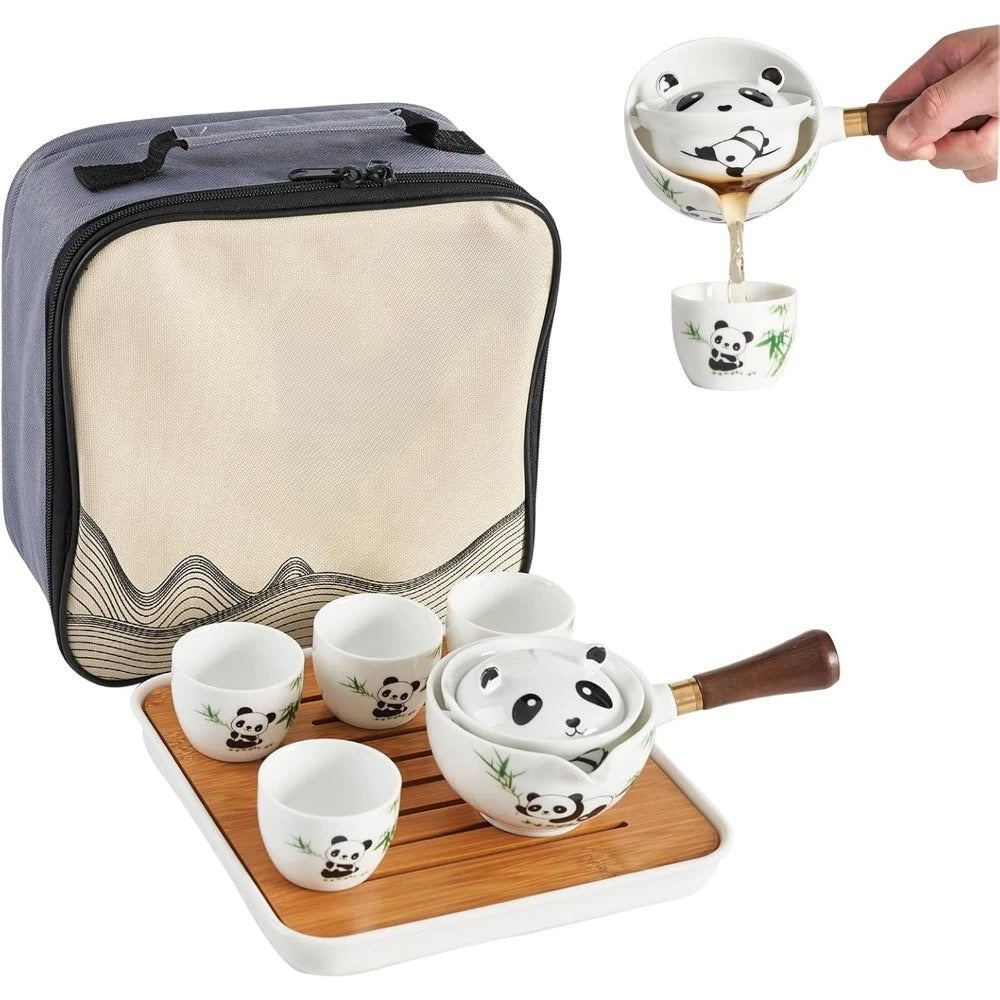 Portable Kung Fu Tea Set w/ Infuser