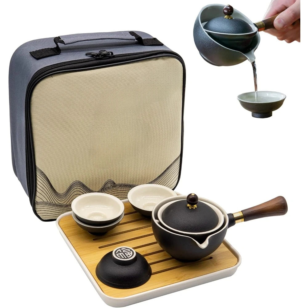Portable Kung Fu Tea Set w/ Infuser