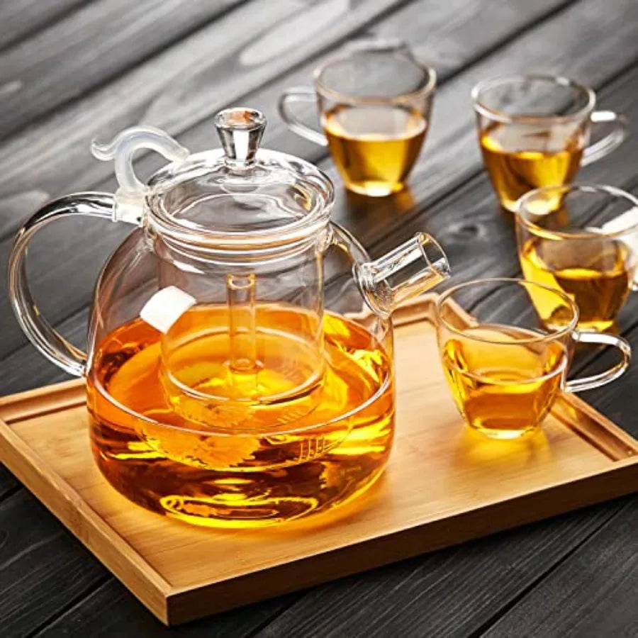 68oz Glass Teapot w/ Infuser