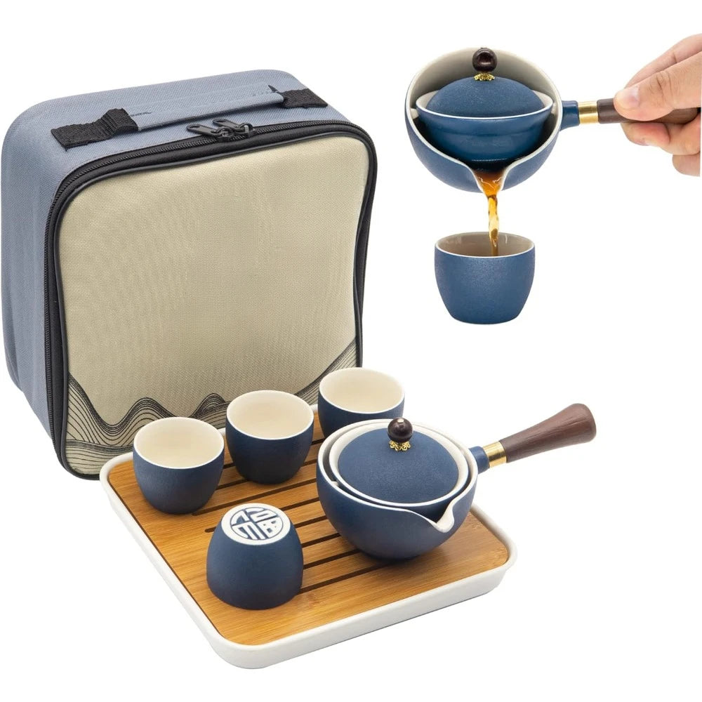 Portable Kung Fu Tea Set w/ Infuser