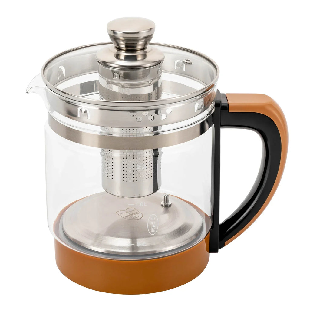 1.8L Electric Glass Tea Maker w/ Filter