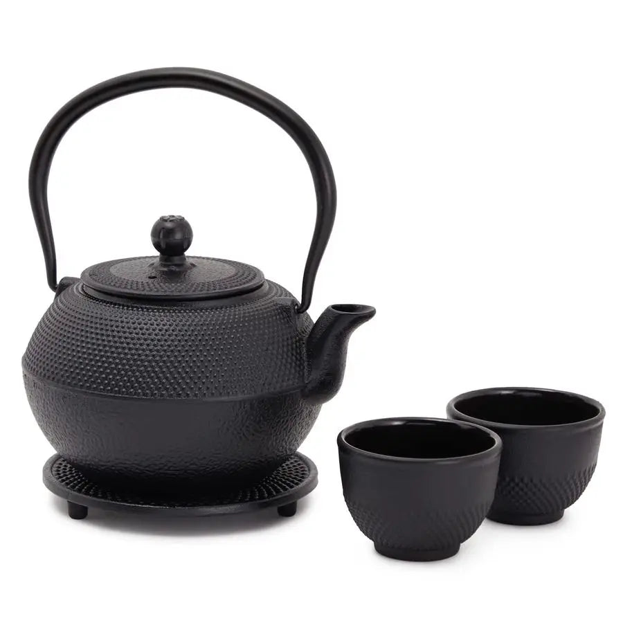 Cast Iron Tea Set w/ Infuser – 1200ml