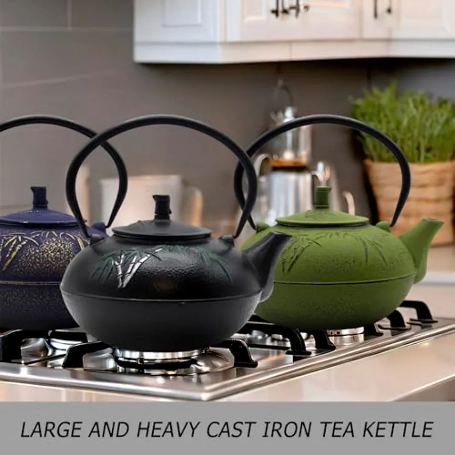 Heavy Cast Iron Teapot w/ Infuser – 2500ml