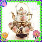 Italian Floral Tea Set – 20pc
