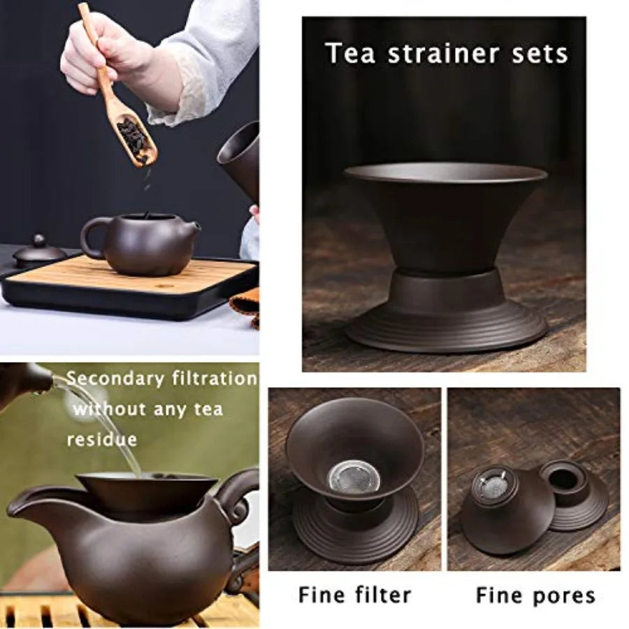 Travel Tea Set w/ Tray & Infuser – 12pc