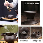 Travel Tea Set w/ Tray & Infuser – 12pc