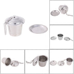 Fine Mesh Tea Infuser w/ Chain Hook