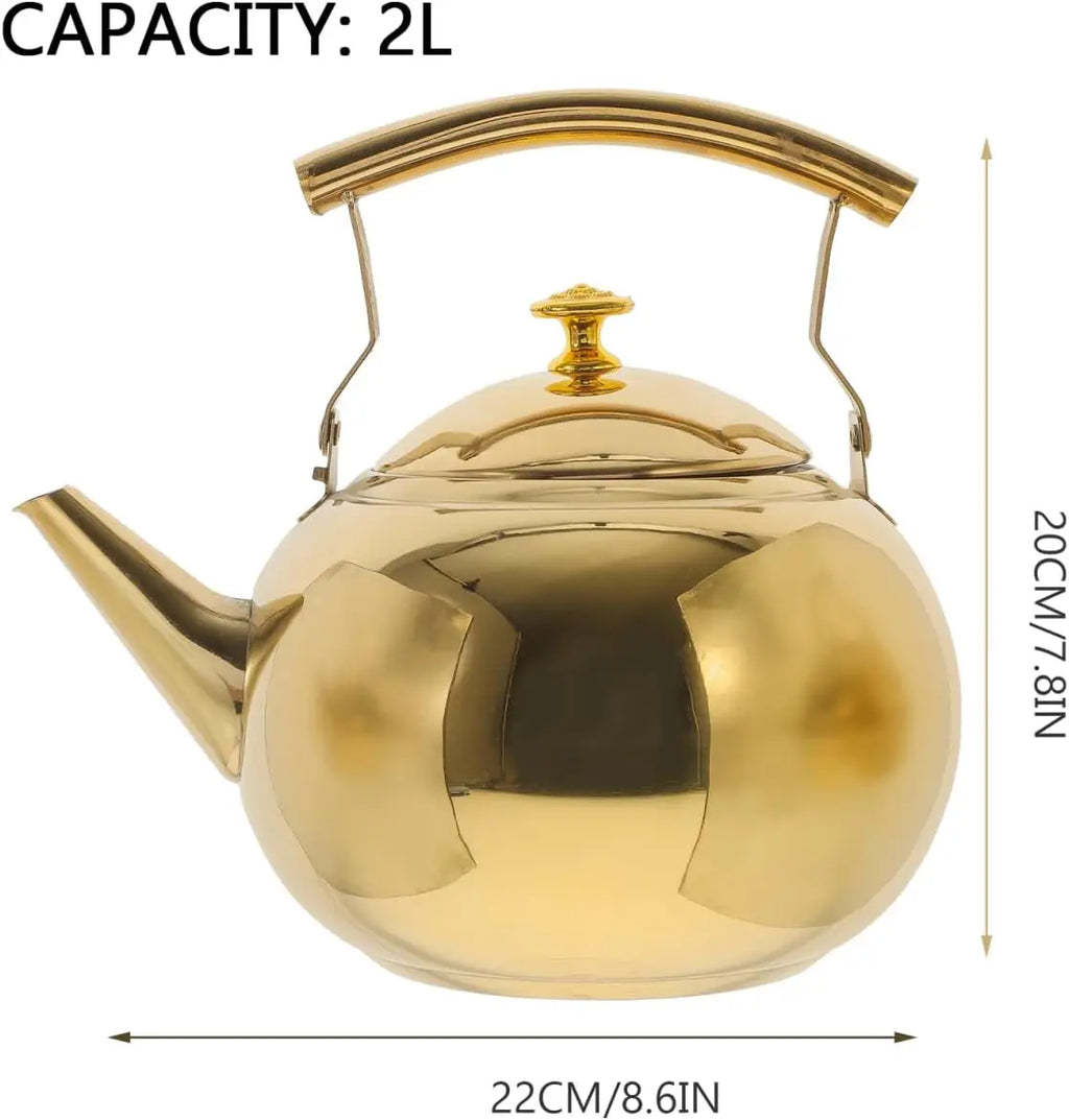 Stainless Steel Whistling Kettle – 2L