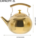 Stainless Steel Whistling Kettle – 2L