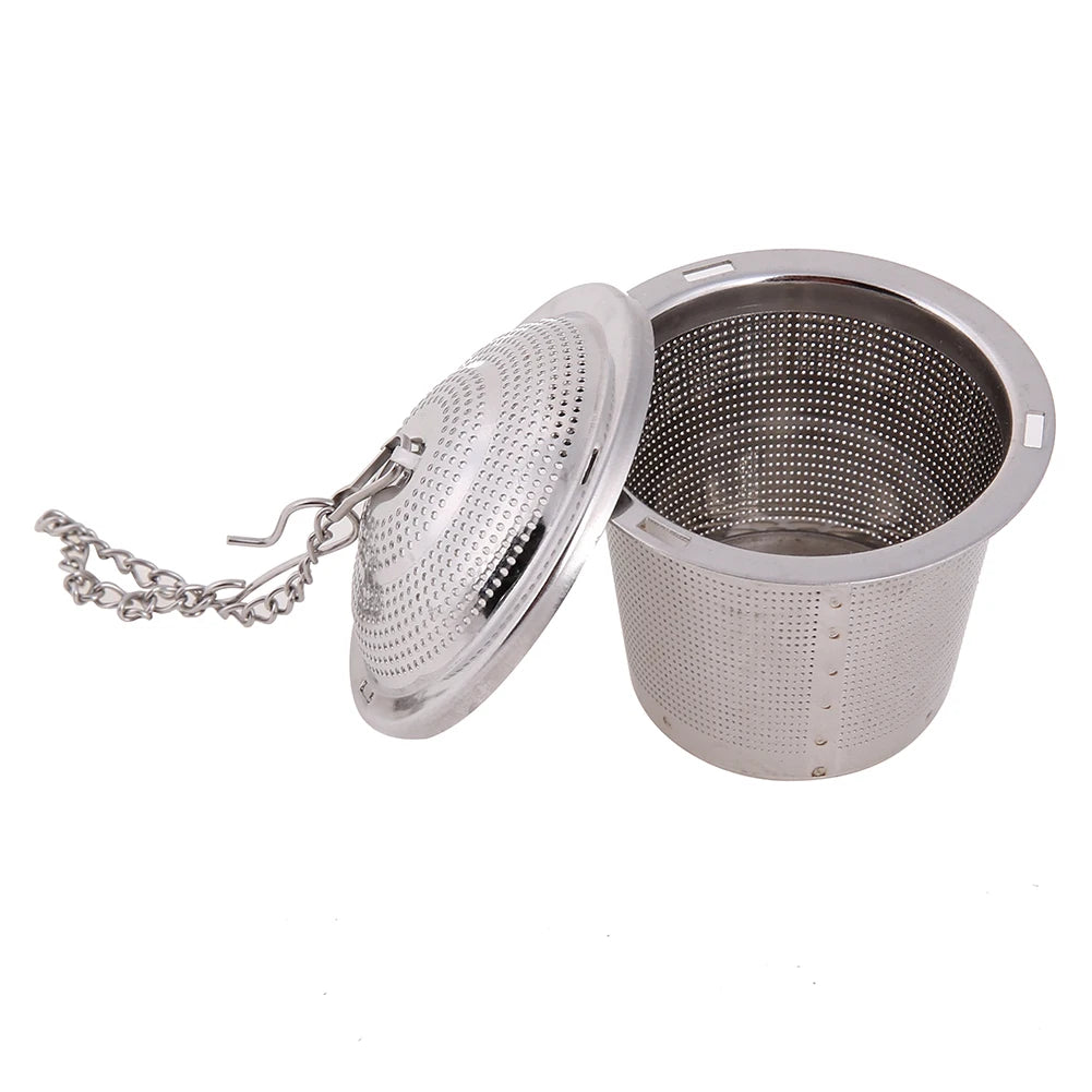 Fine Mesh Tea Infuser w/ Chain Hook