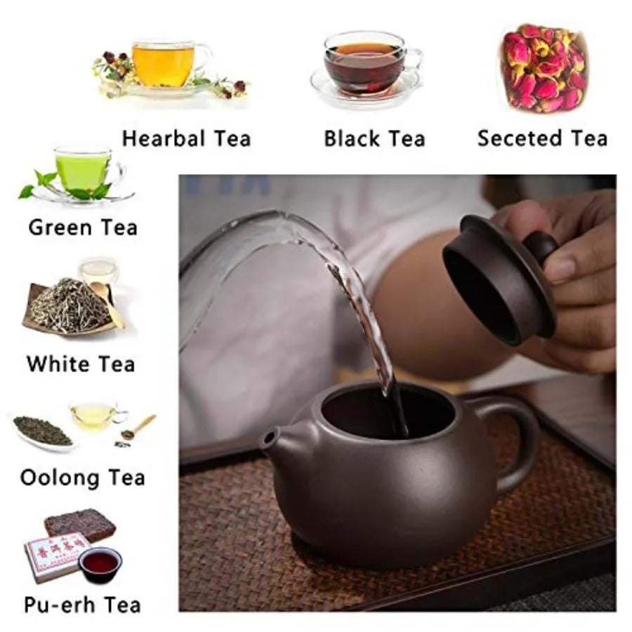 Travel Tea Set w/ Tray & Infuser – 12pc
