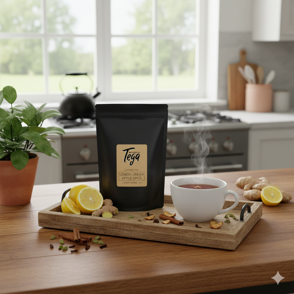 Lemon Ginger Apple Spice Tea